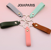 JOIAPARIS Leather Keychain
