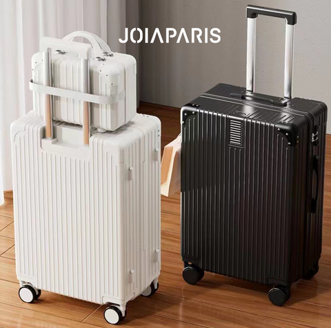 JOIAPARIS Suitcase – White & Black