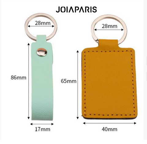 JOIAPARIS Leather Keychain